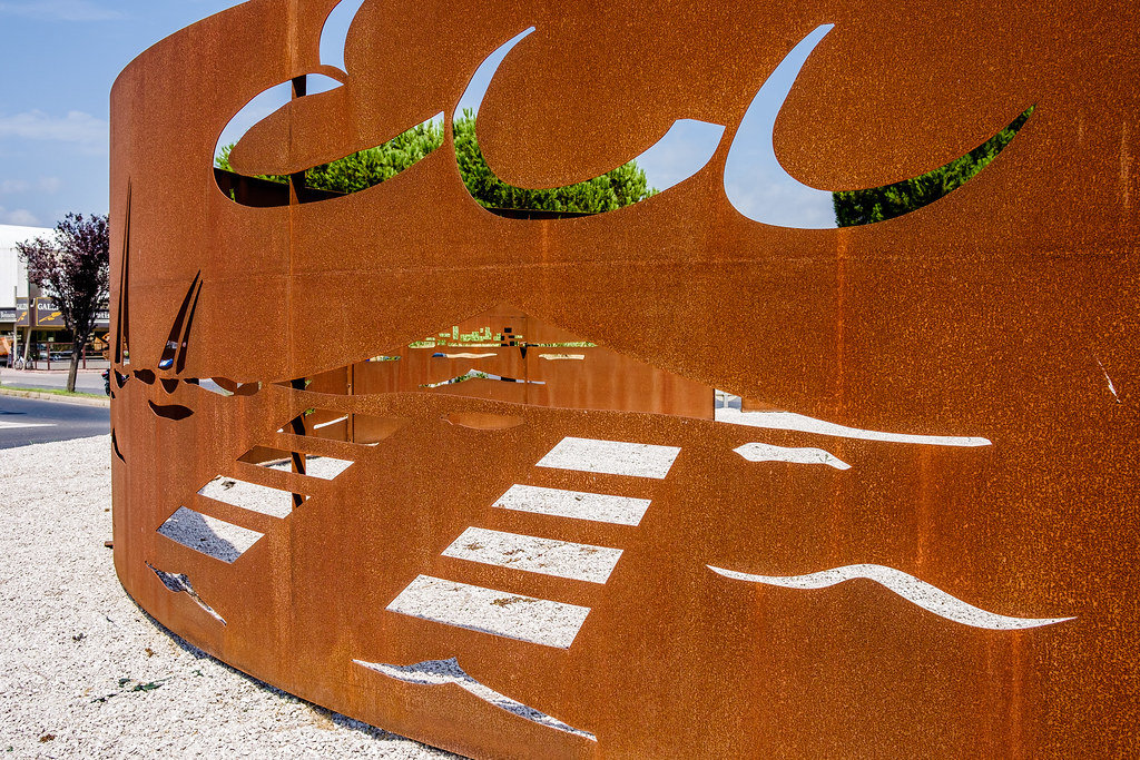 Rond point corten