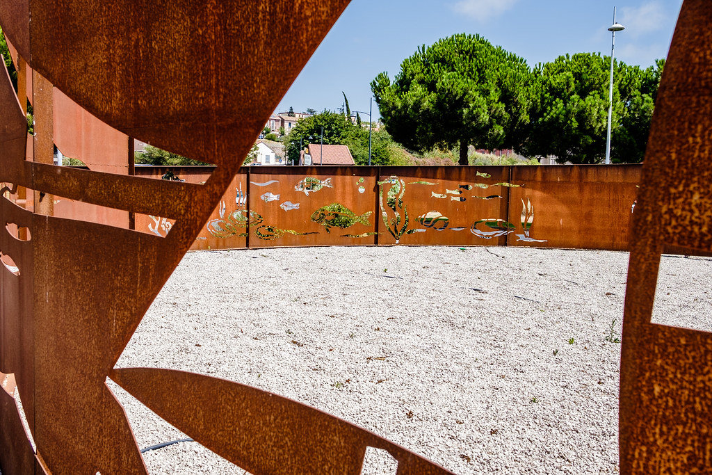 Rond point corten